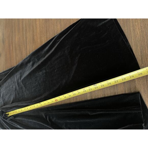 Didier Parakian Velvet Pants US 8 High Waisted Wide Leg Made In France - Picture 9 of 9